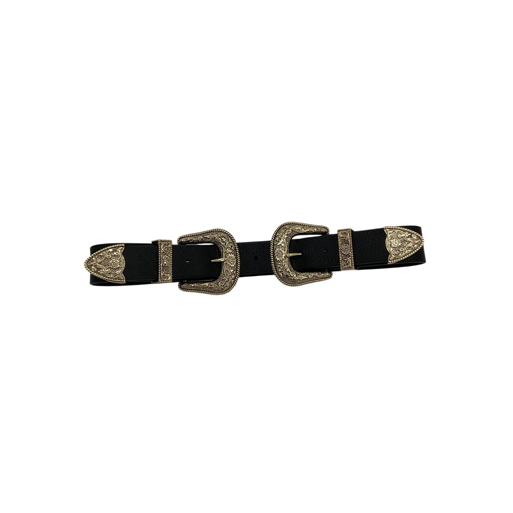 B-Low The Belt Western Black Bri Bri Belt Size S - Picture 2 of 5